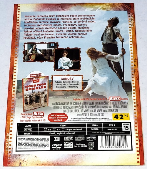 Postřižiny 1980 DVD, nerozbalené