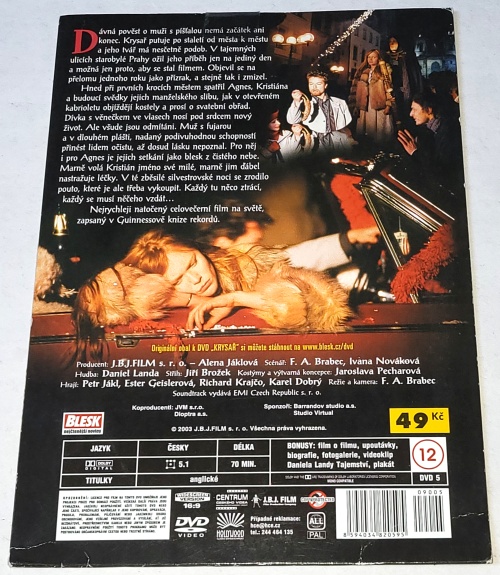 Krysař 2003 DVD, nerozbalené