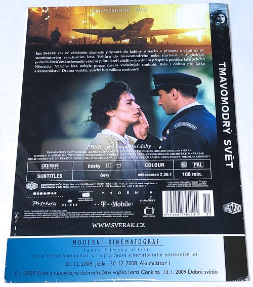 Tmavomodrý svět 2001 DVD, nerozbalené