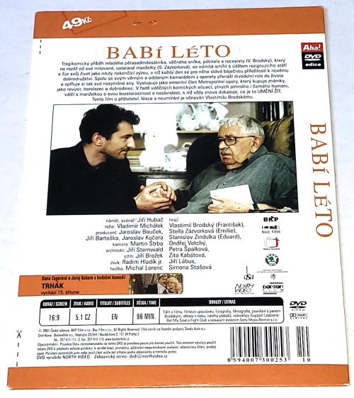 Babí léto 1991 DVD, nerozbalené