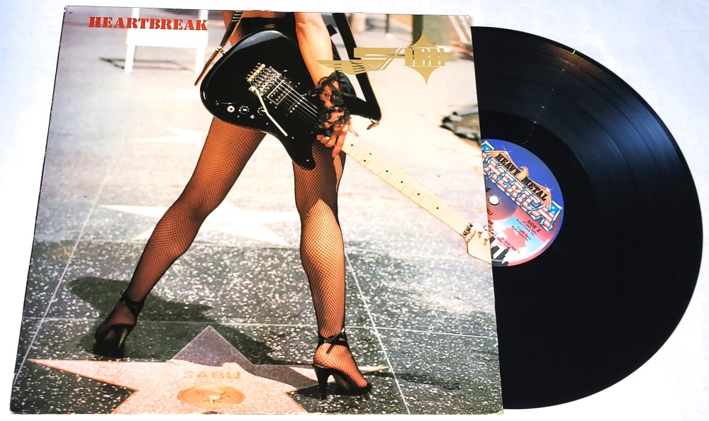 Sabu – Heartbreak 1985 VG+, VYPRANÁ Vinyl (LP)