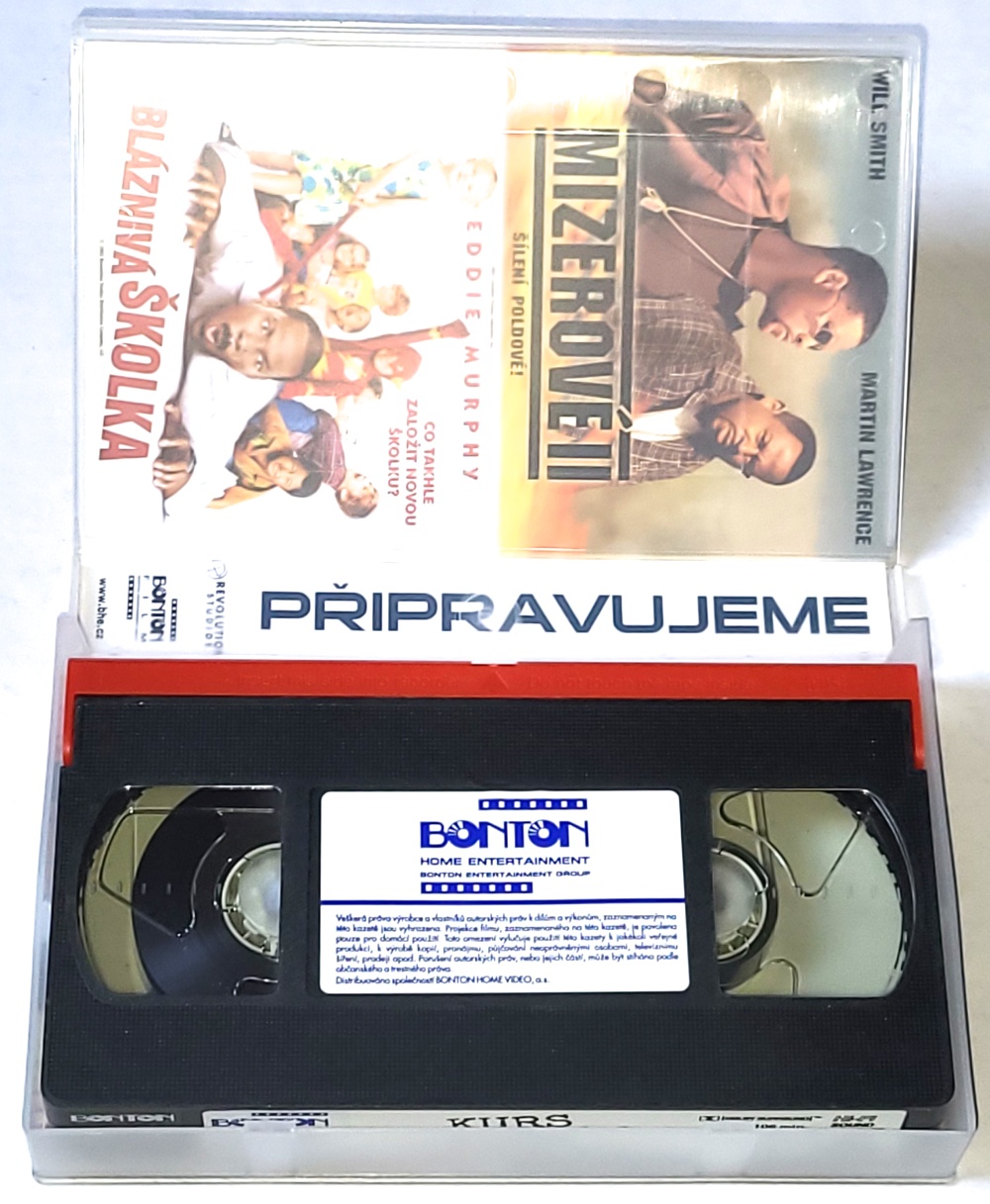 Kurs sebeovládání - VHS kazeta