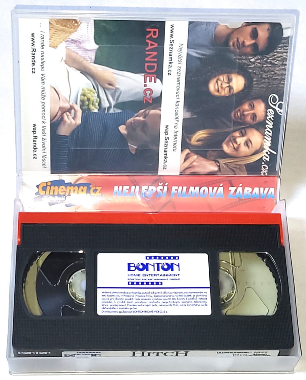 Hitch: Lék pro moderního muže - VHS kazeta Original