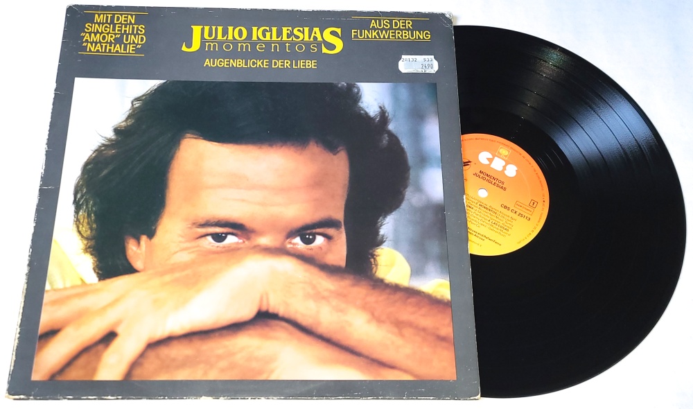 Julio Iglesias – Momentos 1982 EX, VYPRANÁ Vinyl (LP)