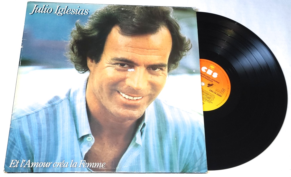 Julio Iglesias – Et L'amour Créa La Femme 1982 EX, VYPRANÁ Vinyl (LP)