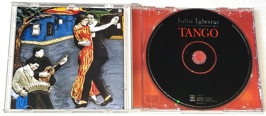 Julio Iglesias – Tango 1996 CD + příloha