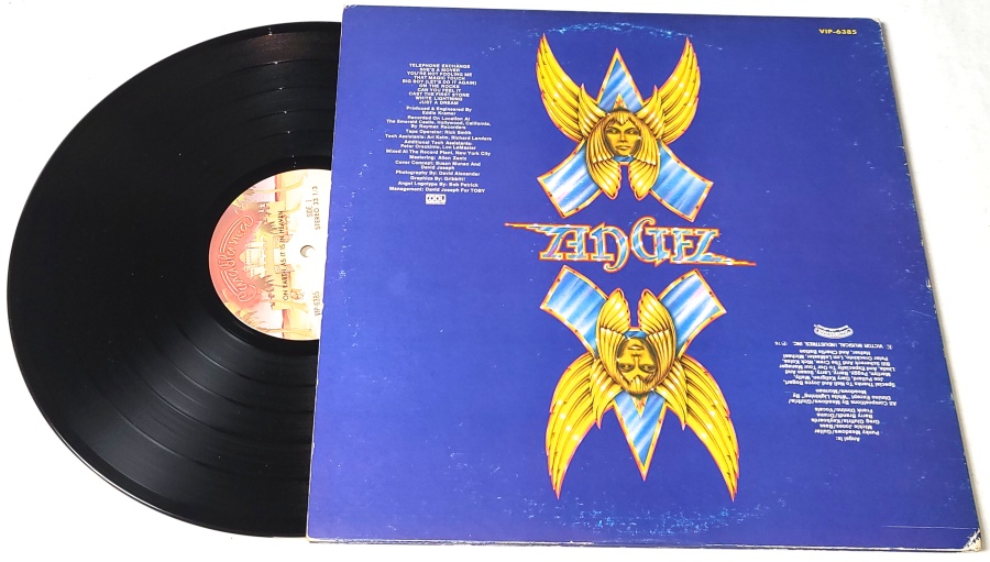 Angel – On Earth As It Is In Heaven 1977 EX, VYPRANÁ Vinyl (LP)