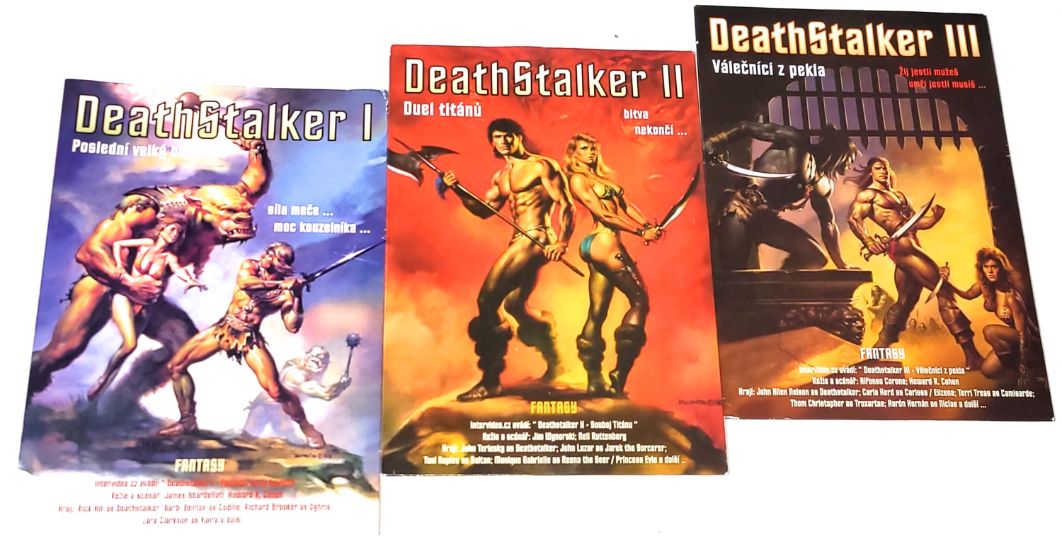 Deathstalker 1 - 3 3DVD, nové