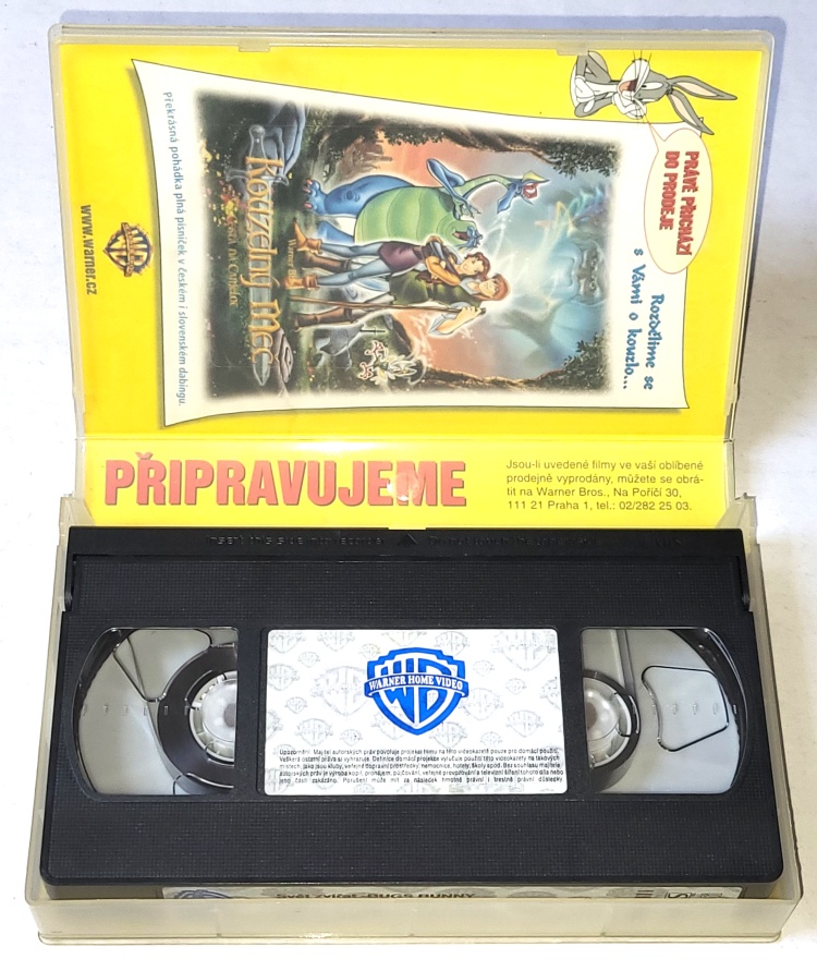 Svět zvířat & Bugs Bunny: V zemi slonů - VHS kazeta