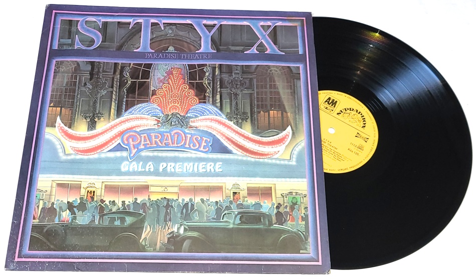 Styx – Paradise Theatre 1981 G+, VYPRANÁ Vinyl (LP)