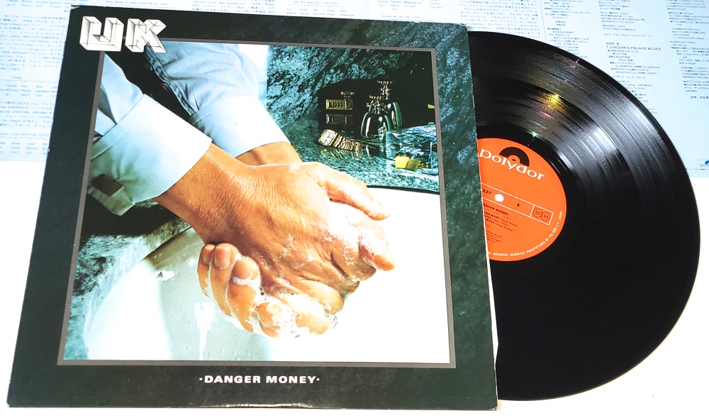 UK – Danger Money 1979 EX, VYPRANÁ Vinyl (LP + příloha)