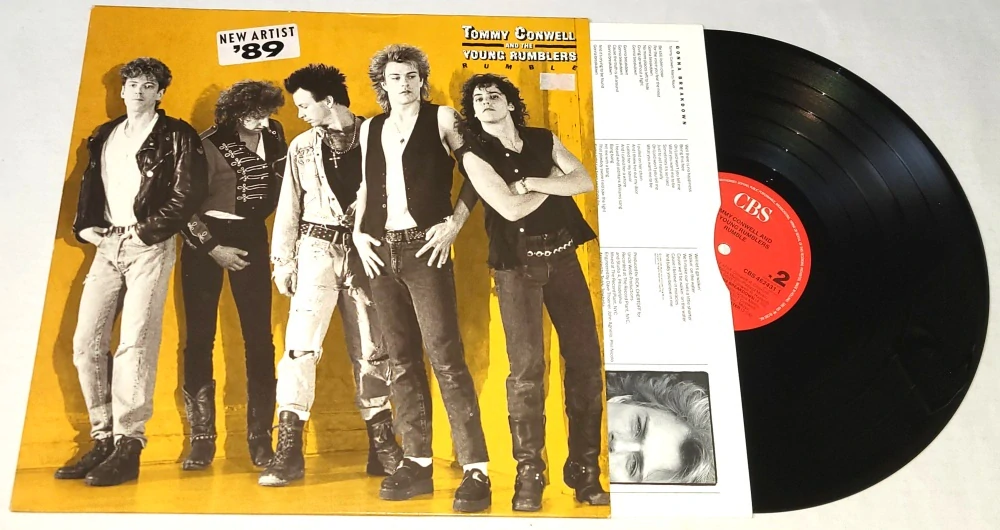 Tommy Conwell And The Young Rumblers – Rumble 1988 EX+, VYPRANÁ Vinyl LP