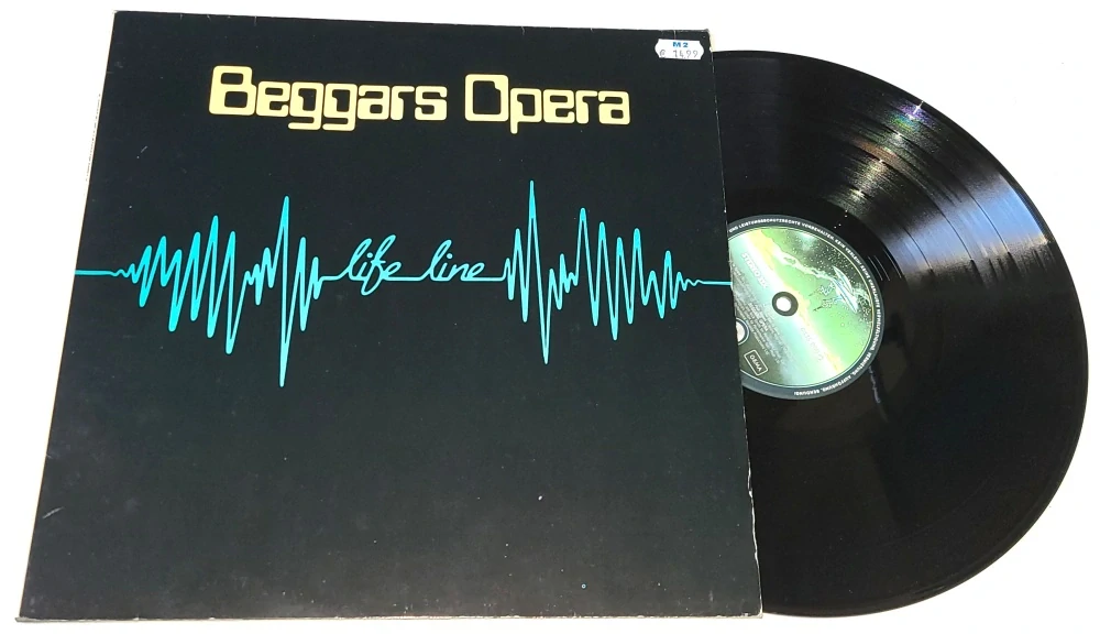 Beggars Opera – Lifeline 1980 VG+, VYPRANÁ Vinyl LP