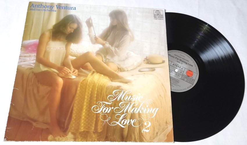 Anthony Ventura And His Orchestra – Music For Making Love 2 1982 VG+, VYPRANÁ Vinyl (LP)