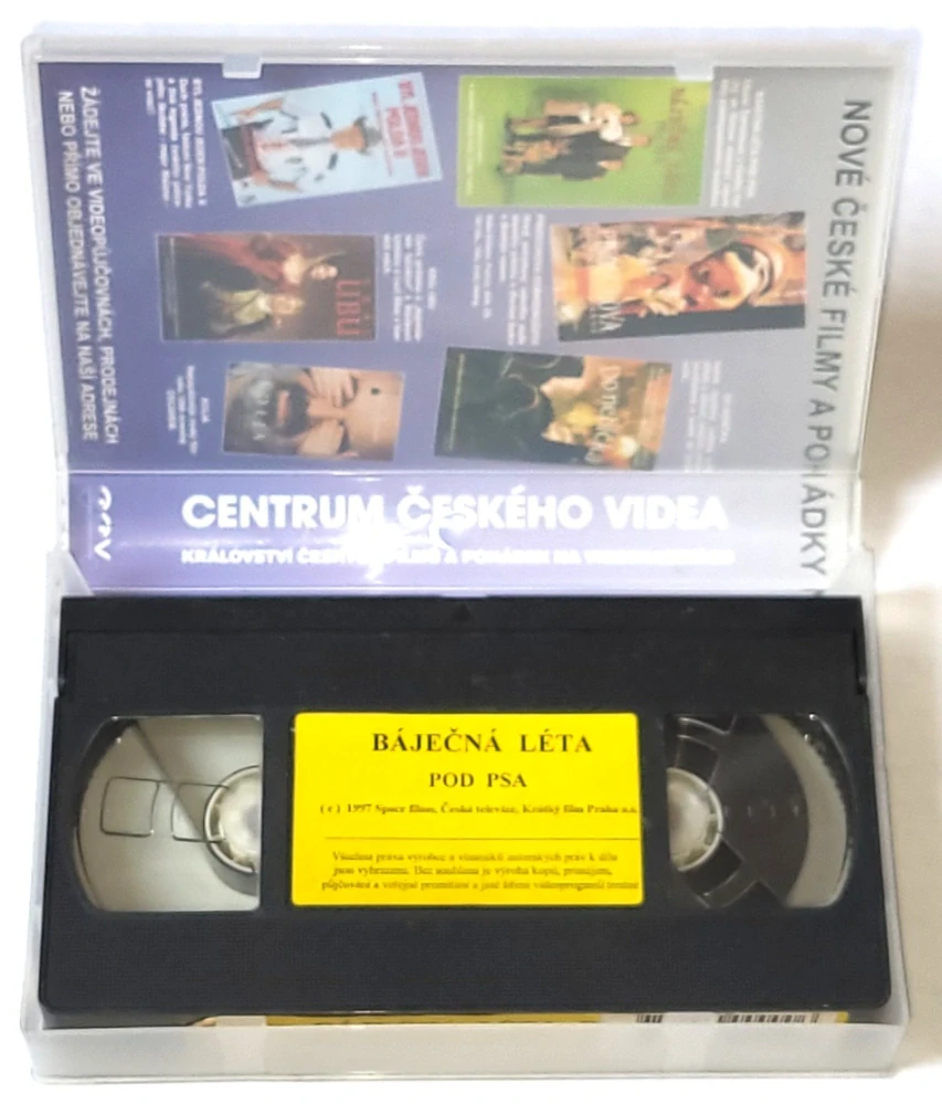 Báječná léta pod psa - VHS kazeta