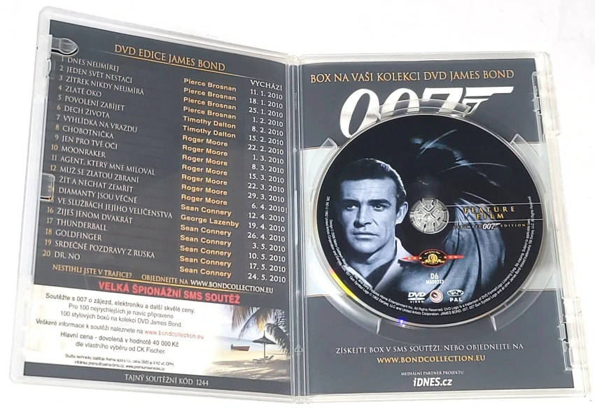 Dr. No - James Bond agent 007 1962 DVD