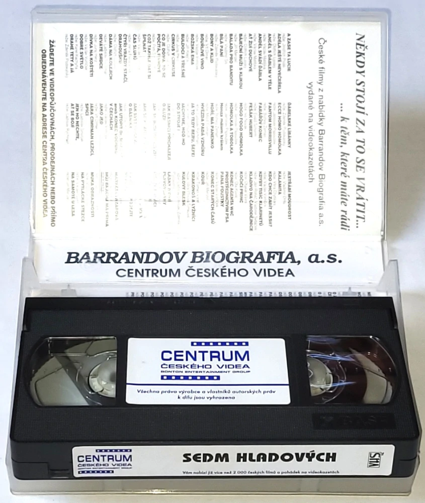 Sedm hladových - VHS kazeta