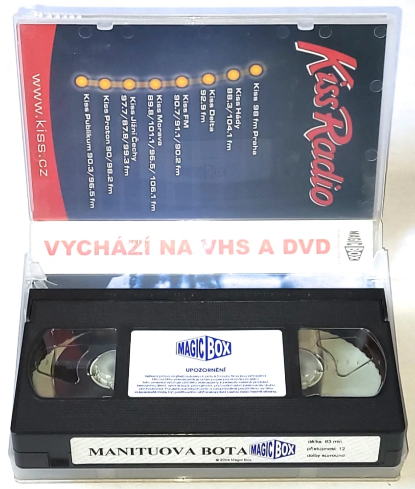 Manituova bota - VHS kazeta