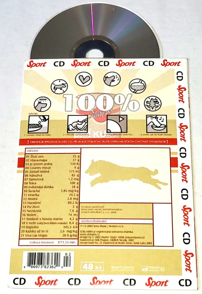 Žlutý Pes – Psí Kusy (Ty Nejlepší Kousky) 2008 CD