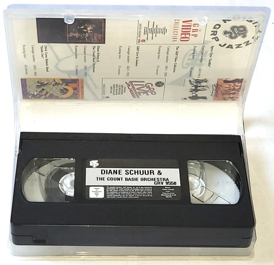 Diane Schuur - The Count Basie Orchestra / VHS kazeta