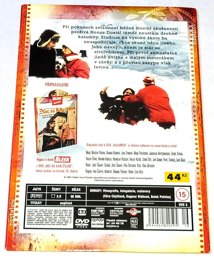 Kalamita 1980 DVD, nerozbalené