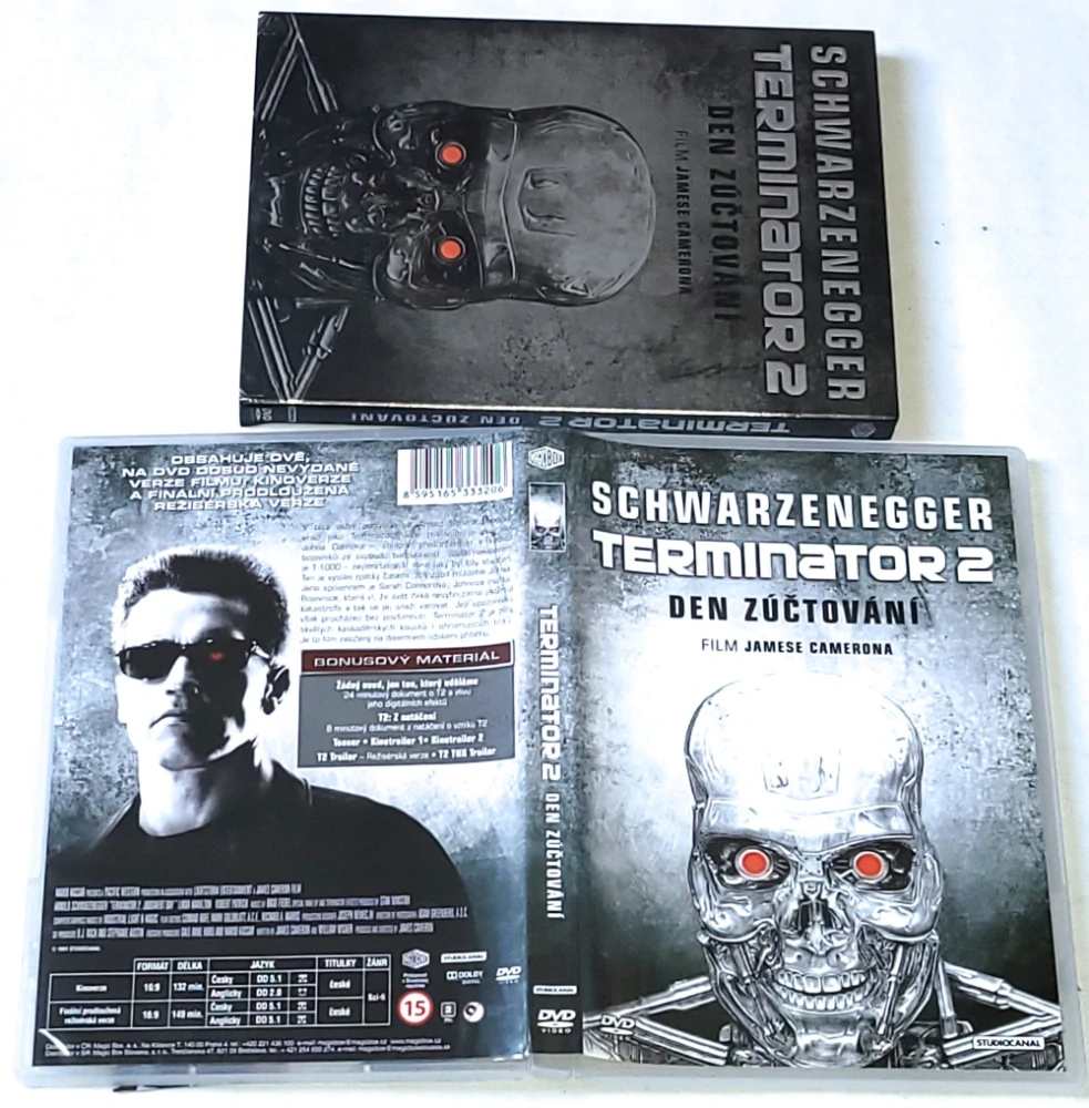 Terminátor 2: Den zúčtování 1991 2DVD