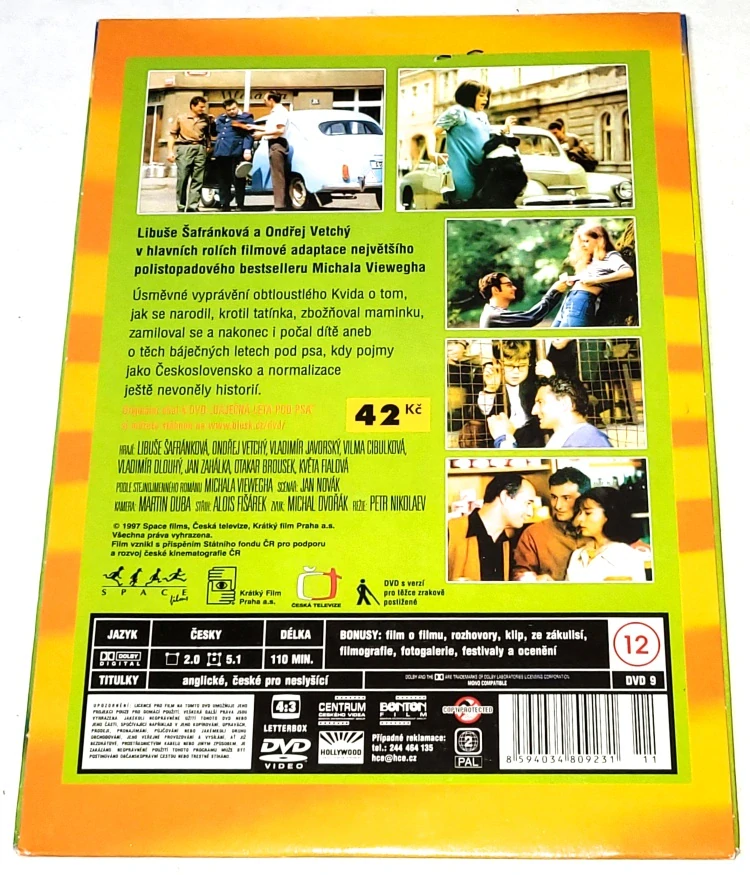 Báječná léta pod psa 1997 DVD, nerozbalené
