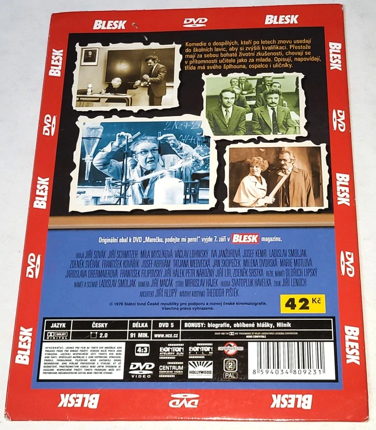 „Marečku, podejte mi pero!“ 1976 DVD, nerozbalené