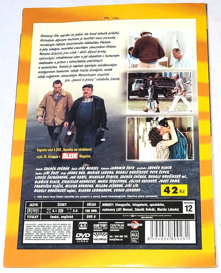 Vesničko má středisková 1985 DVD, nerozbalené