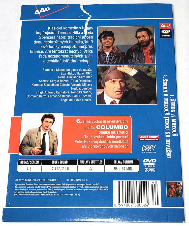Šimon a Matouš / Šimon a Matouš jedou na Riviéru DVD, nerozbalené
