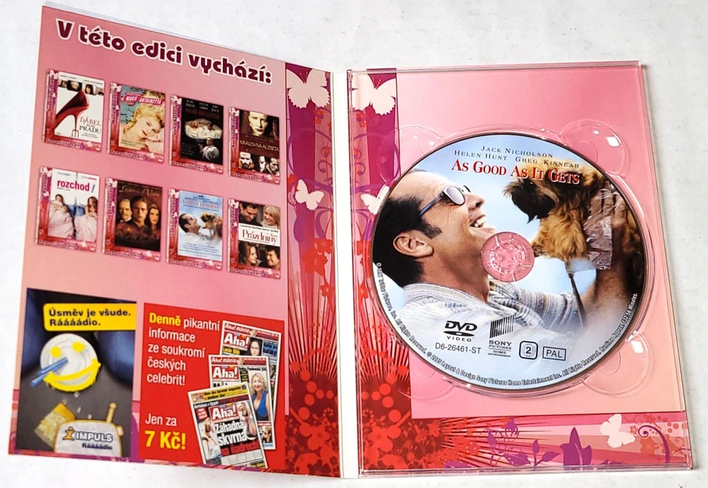 Lepší už to nebude 1997 DVD