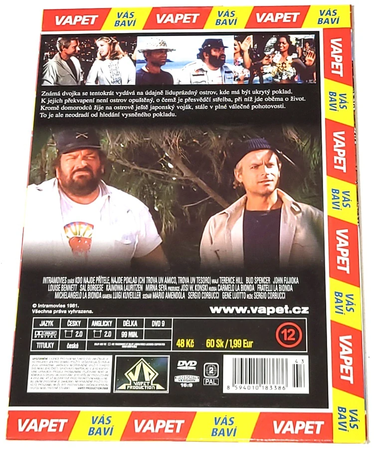 Kdo najde přítele, najde poklad 1981 DVD, nerozbalené