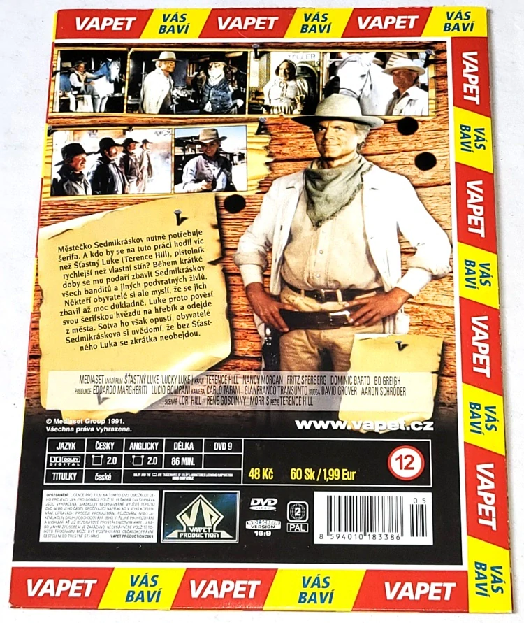 Šťastný Luke 1991 DVD, nerozbalené