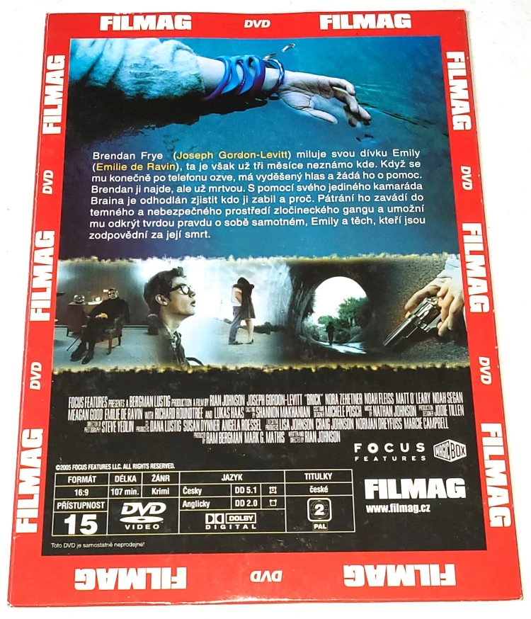 Zmizení 2005 DVD, nerozbalené