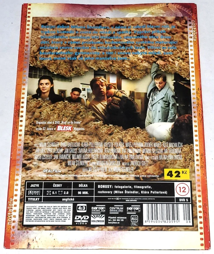 Vrať se do hrobu! 1989 DVD, nerozbalené