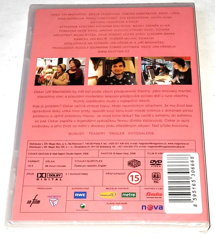 Nestyda 2008 DVD, nerozbalené