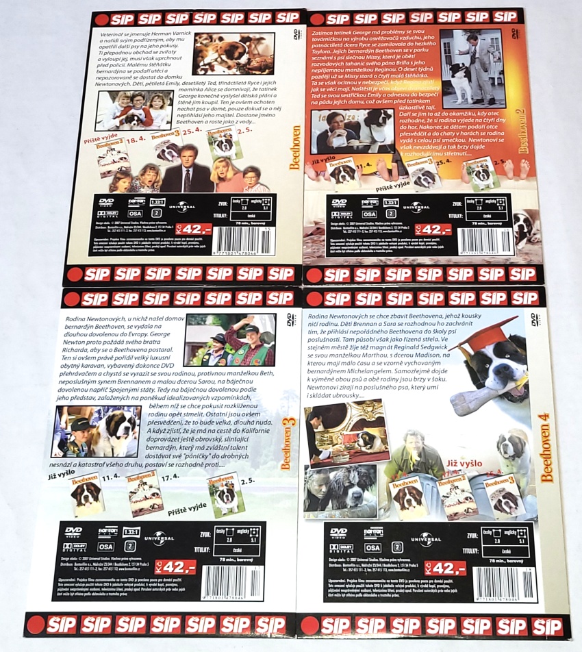 Beethoven 1, 2, 3, 4 (4DVD)