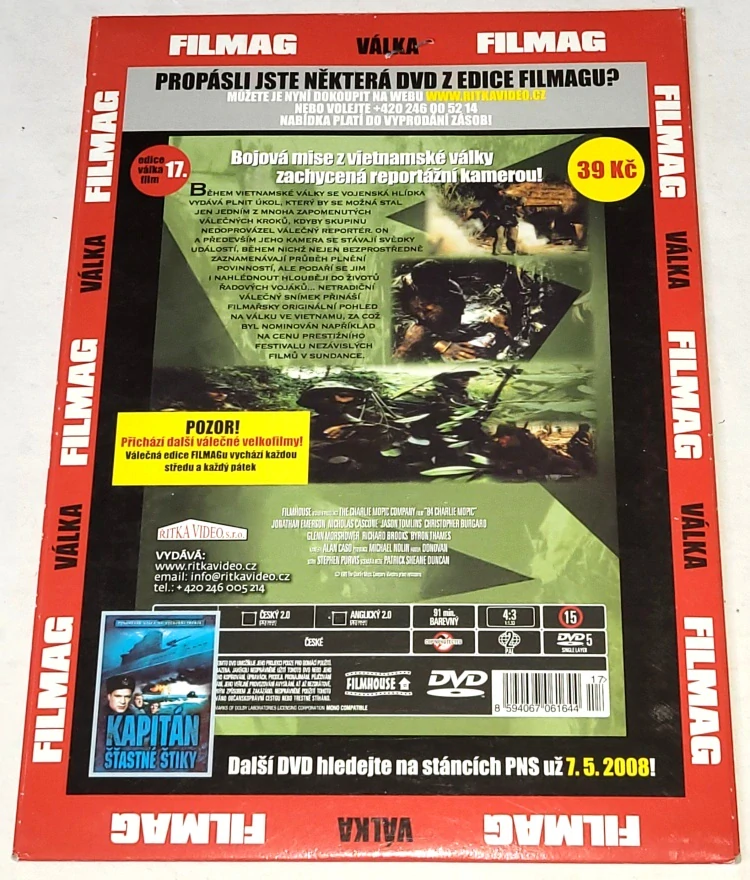 Patrola prokletých 1989 DVD, nerozbalené