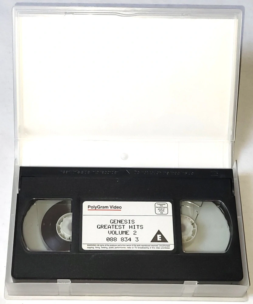 Genesis - Greatest Hits (Volume 2) / VHS kazeta