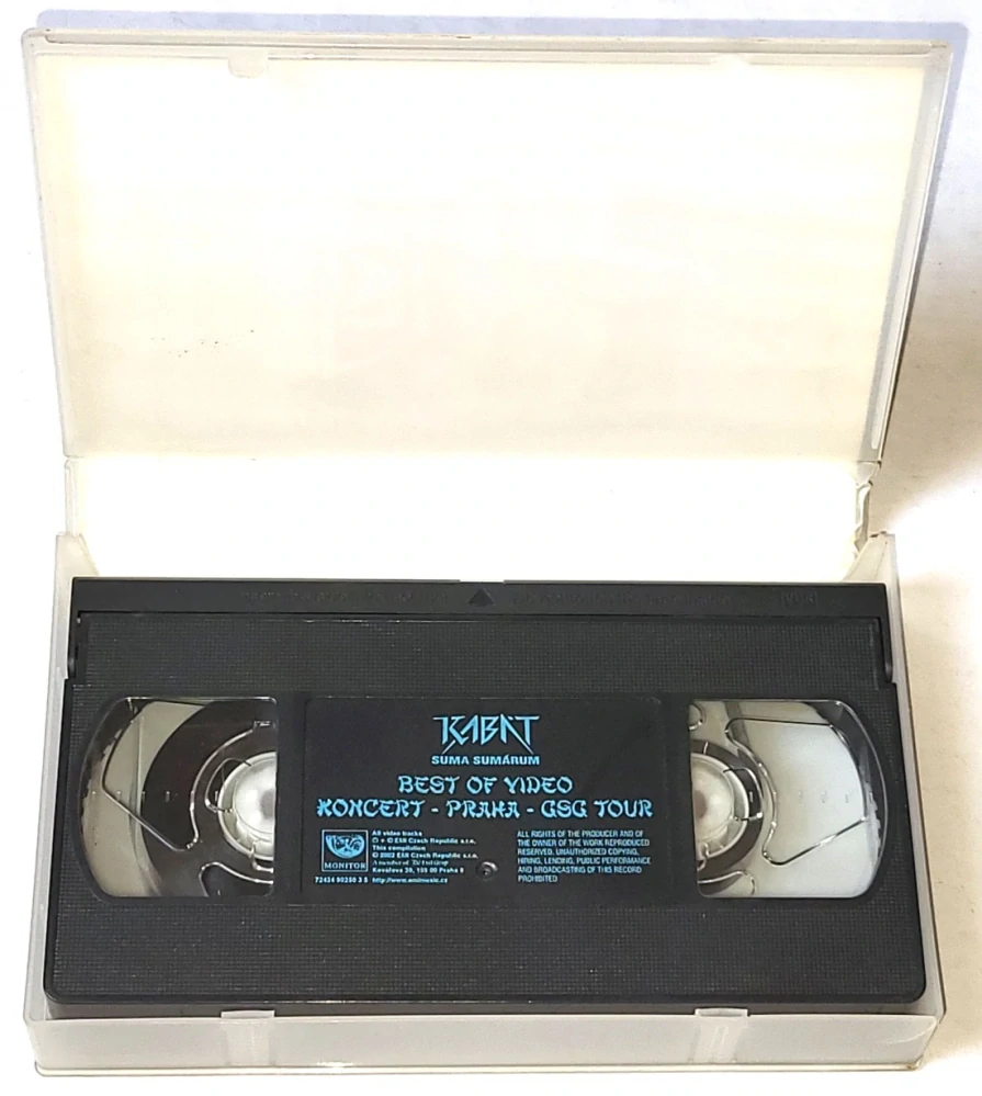 Kabát – Suma Sumárum: Best of Video / Koncert Praha (GSG Tour) 2002 / VHS kazeta