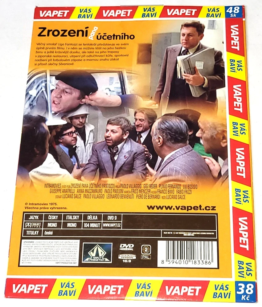 Zrození pana účetního 1975 DVD, nerozbalené