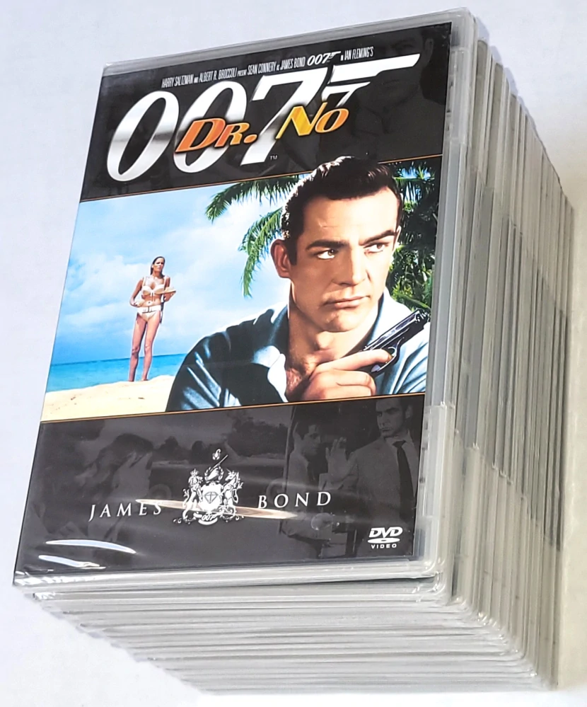 James Bond 007 Kolekce Set 20DVD (nové, zatavené)