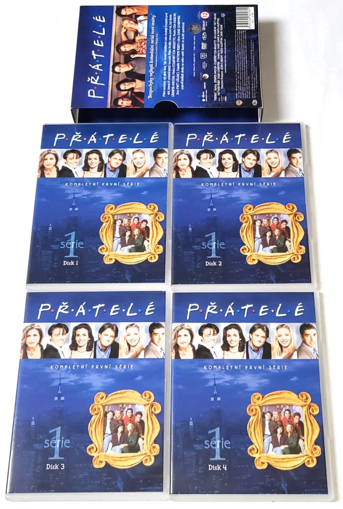 Přatele - Kompletní 1. série 4DVD BOX Set