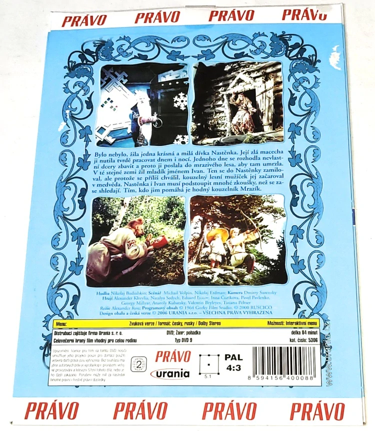 Mrazík 1964 DVD, nerozbalené