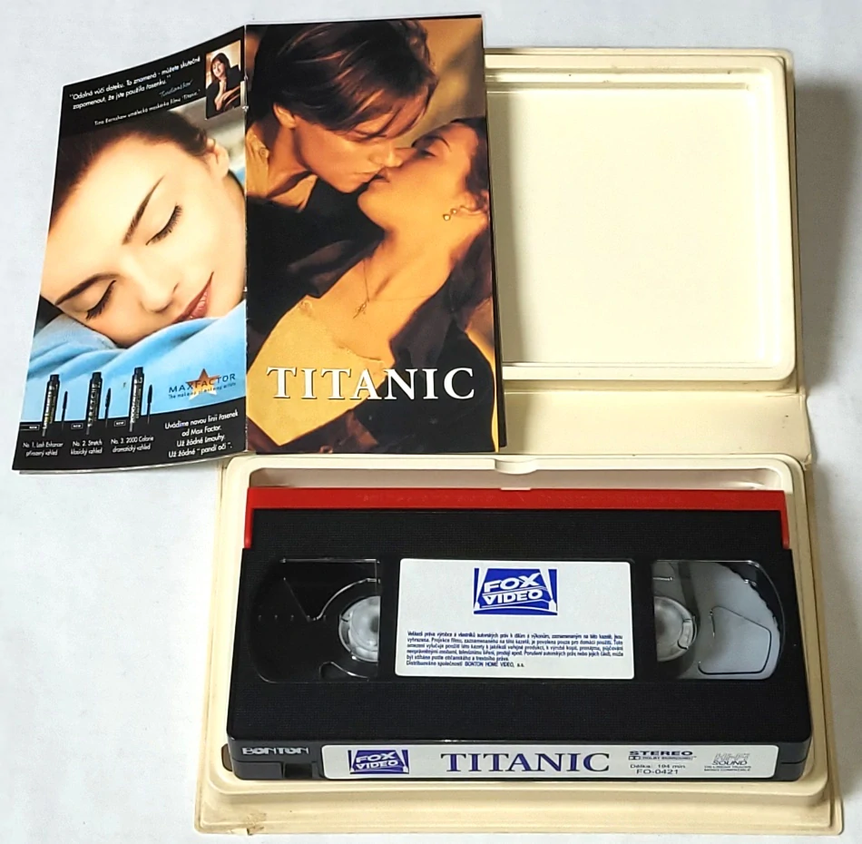 Titanic - VHS kazeta