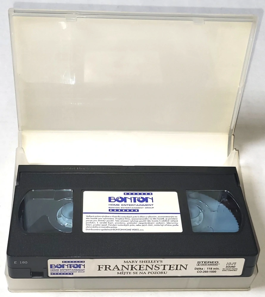 Frankenstein / VHS kazeta