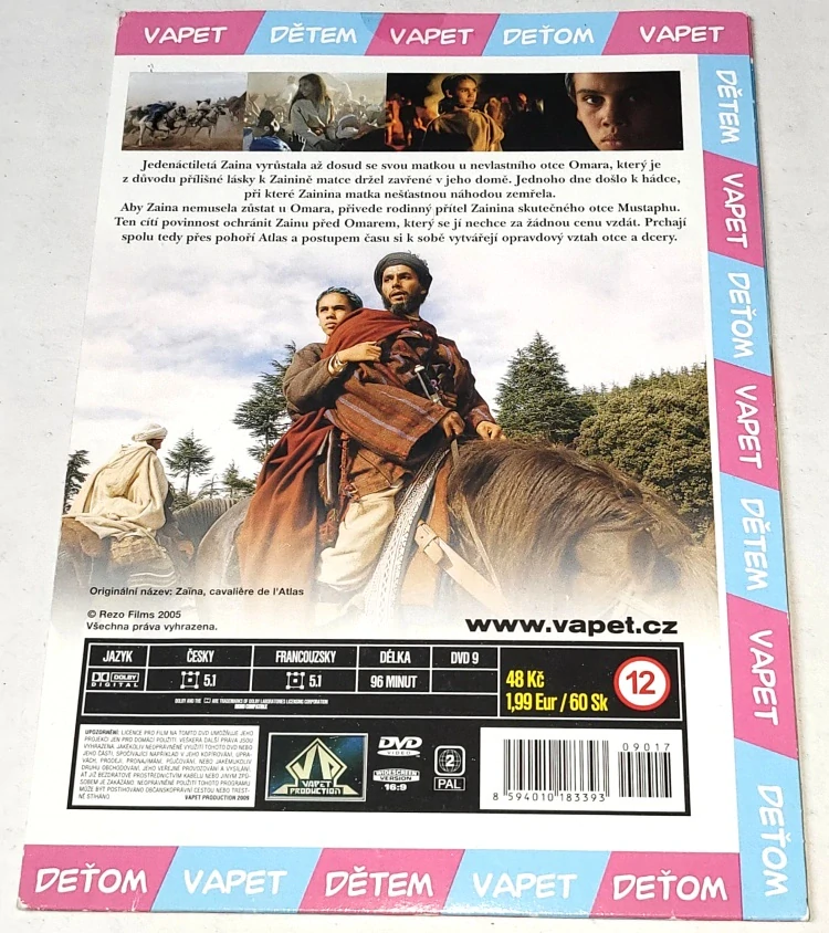 Zaina 2005 DVD, nerozbalené