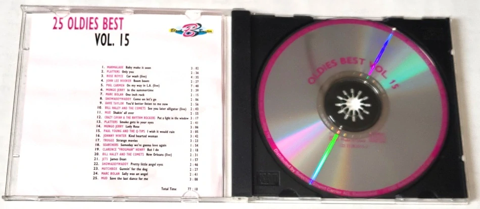 25 Oldies Best Vol. 15 1995 CD