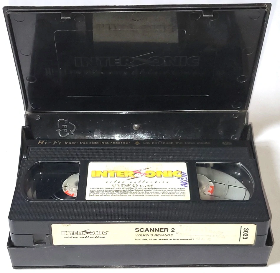 Scanner 2: Volkinova pomsta / VHS kazeta