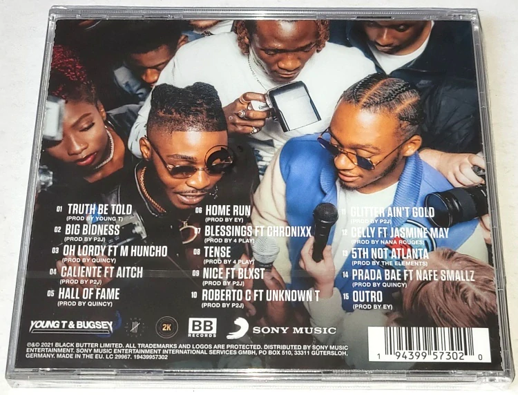 Young T & Bugsey – Truth Be Told 2022 CD (nové, nerozbalené)